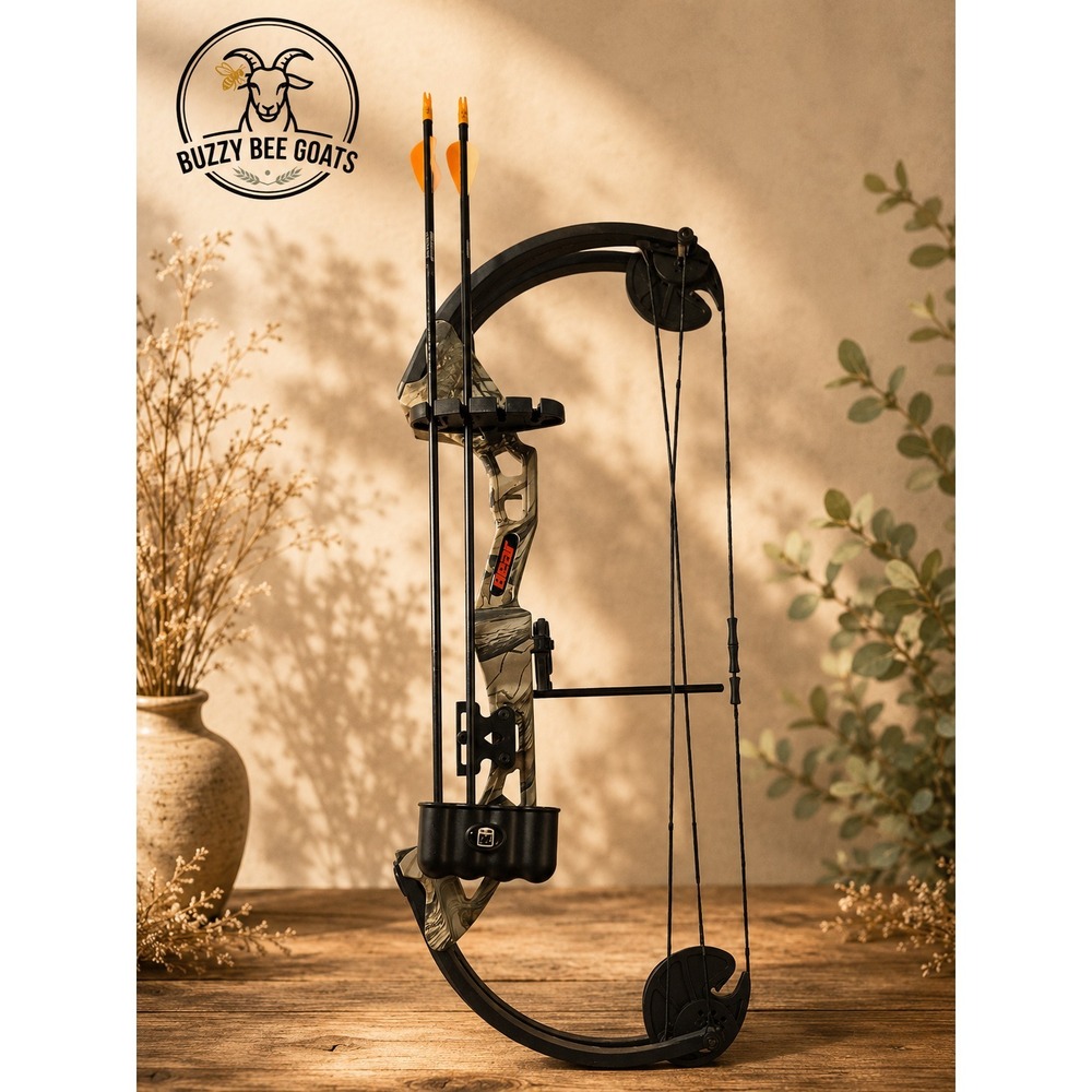 BEAR ARCHERY BRAVE COMPOUND BOW RH RIGHT HAND CAMO YOUTH HUNTING PACKAGE